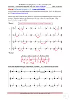 Vorschau - Unterrichtsreihen - Rhythmustraining – einfach und systematisch - Band 1 Folge 09: Arbeitsblatt + Lösung + Youtubevideo - Seite 1