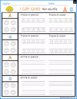 Vista previa - Unidades / Secuencias / Situaciones de Aprendizaje - I Can Spell Vowels SET 1 REPETITION BOY 3 - página 3