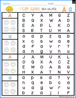 Vista previa - Unidades / Secuencias / Situaciones de Aprendizaje - I Can Spell SET 2 FIND VOWELS BOY 3 - página 3