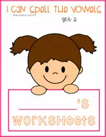 Vista previa - Unidades / Secuencias / Situaciones de Aprendizaje - I Can Spell SET 2 FIND VOWELS GIRL 2 - página 2