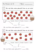 Vorschau - Arbeitsblätter - Übungsheft Division mit der 6 (Einsineins / Einsdurcheins) - Seite 2