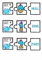 Vorschau - Spiele - Materialpaket - Zahlenpuzzle (0-20) - Seite 2