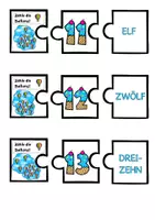 Vorschau - Spiele - Zahlen 11-20 - Puzzle - Seite 1