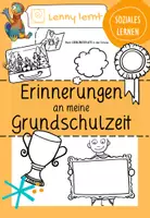 Vorschau - Arbeitsblätter - Erinnerungen an meine Grundschulzeit - Deckblatt