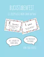 Vorschau - Unterrichtsreihen - Buchstabenfest (Aufträge zu allen Buchstaben, editierbar) - Deckblatt