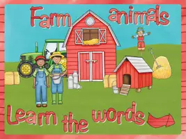 Vorschau - Spiele - Digitale Flashcards - farm animals - Seite 1