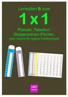 Vorschau - Arbeitsblätter - Lernhilfen B zum konzentrierten Einmaleins-Training - Deckblatt
