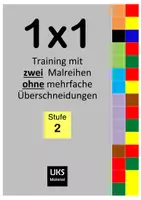 Vorschau - Arbeitsblätter - 1x1-Training - zwei Malreihen OHNE Überschneidung - Stufe 2 - Deckblatt