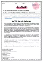 Vorschau - Arbeitsblätter - Juneteenth Reading and Listening + Teacher's Version - Deckblatt