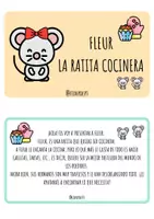 Vista previa - Refuerzo / NEE / Materiales de apoyo - Fleur la ratita cocinera @conpdept - Portada