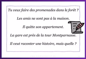 Aperçu - Cartes d'exercices - Francais: Recherche d'erreurs - Page 3