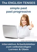 Vorschau - Arbeitsblätter - The Past Tenses - Deckblatt