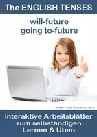 Vorschau - Arbeitsblätter - The Future Tenses - Deckblatt