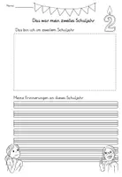 Vorschau - Arbeitsblätter - Abschlussheft 2. Klasse - Seite 1