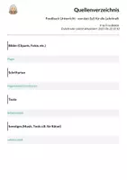 Vorschau - Anderer Materialtyp - Feedback Unterricht - von den SuS für die Lehrkraft - Seite 1