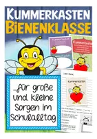 Vorschau - Fördermaterial/Inklusion - Bienenklasse Kummerkasten Vorlagen - Deckblatt