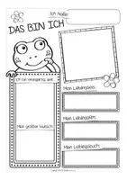 Vorschau - Arbeitsblätter - Das bin ich Froschklasse Arbeitsblätter - Seite 2