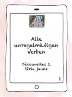 Vorschau - Anderer Materialtyp - Spatel Alle unregelmäßigen Verben Französisch Découvertes I - Deckblatt