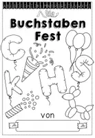 Vorschau - Arbeitsblätter - Buchstabenfest - Lernwerkstatt als Stationsarbeit - Wir kennen alle Buchstaben - Seite 2
