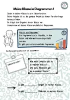 Vorschau - Arbeitsblätter - Matheunterricht: Meine Klasse in Diagrammen - Seite 1