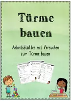 Vorschau - Unterrichtsreihen - Materialpaket Türme bauen - Deckblatt