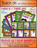 Vista previa - Decoración del aula - How I Teach My Kids Series THERE IS THERE ARE POSTERS FS - Portada