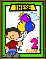 Vista previa - Manualidades / Dibujos para colorear - How I Teach My Kids Series This That These Those POSTERS - página 3