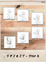 Vorschau - Arbeitsblätter - Tangle Doodle Kritzelkunst mit Video Kunst Sekundarstufe - Seite 2