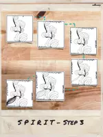 Vorschau - Arbeitsblätter - Tangle Doodle Kritzelkunst mit Video Kunst Sekundarstufe - Seite 3