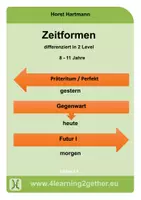 Vorschau - Unterrichtsreihen - Zeitformen: gestern - heute - morgen - Deckblatt