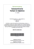 Vorschau - Unterrichtsreihen - Rechtschreibung: Substantivierte Verben und Adjektive - Seite 1