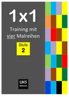 Vorschau - Arbeitsblätter - 1x1-Training zu vier Malreihen - Stufe 2 - Deckblatt