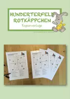 Vorschau - Aufgabenkarten - Hunderterfeld - Rotkäppchen - Deckblatt
