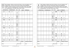 Vorschau - Arbeitsblätter - 1x1-Training: Die tägliche kleine Fitnessübung - Stufe 1 - Seite 2