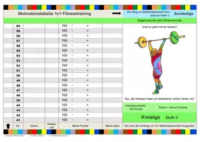 Vorschau - Arbeitsblätter - 1x1-Training: Die tägliche kleine Fitnessübung - Stufe 3 - Seite 1