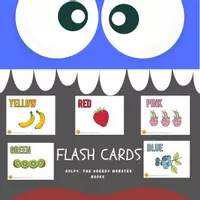 Vista previa - Tarjetas / Manipulativos - Flash cards Gulpy, the greedy monster - Portada