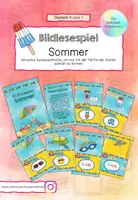 Vorschau - Spiele - Bildlesespiel - Sommer - Deckblatt