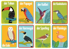 Vorschau - Spiele - Merk es dir: Vögel - Pärchen finden - Seite 1
