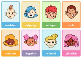 Vorschau - Spiele - Merk es dir: Die Emotionen (Pärchen finden) - Seite 1