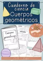 Vista previa - Unidades / Secuencias / Situaciones de Aprendizaje - Cuerpos geométricos - Cuaderno de ciencia | Cuadros sobre las propiedades del cuerpo y los cuerpos en la vida cotidiana - Portada