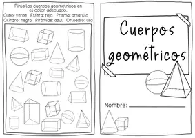Vista previa - Unidades / Secuencias / Situaciones de Aprendizaje - Cuerpos geométricos - Cuaderno de ciencia | Cuadros sobre las propiedades del cuerpo y los cuerpos en la vida cotidiana - página 1