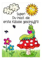 Vorschau - Mal- und Bastelvorlagen - 1. Klasse Verabschiedung Raupenklasse - Seite 1