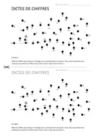 Vorschau - Arbeitsblätter - Sparpaket Zahlenrätsel und Diktate 1-100 / Les chiffres FLE - Seite 1