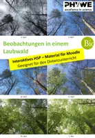 Vorschau - Experimente - Beobachtungen in einem Laubwald - Selbstlerneinheit H5P - Deckblatt