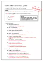 Vorschau - Arbeitsblätter - Grammar Revision: Indirect Speech/Reported Speech - Seite 3