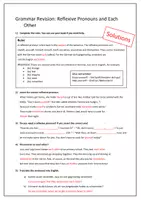 Vorschau - Arbeitsblätter - Grammar Revision: Reflexive Pronouns - Seite 3