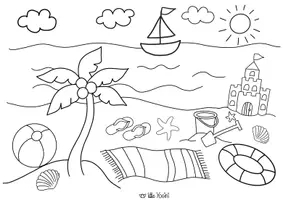 Vorschau - Mal- und Bastelvorlagen - Sommer Bundle - Seite 3