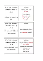 Vorschau - Bildkarten - PACK OF CARDS – Set 2 (30 cards) Spot the mistake cards - Seite 2