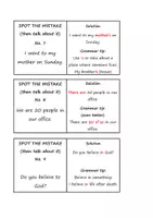 Vorschau - Bildkarten - PACK OF CARDS – Set 2 (30 cards) Spot the mistake cards - Seite 3