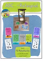 Vorschau - Anderer Materialtyp - ABC-Ratespiel - Deckblatt